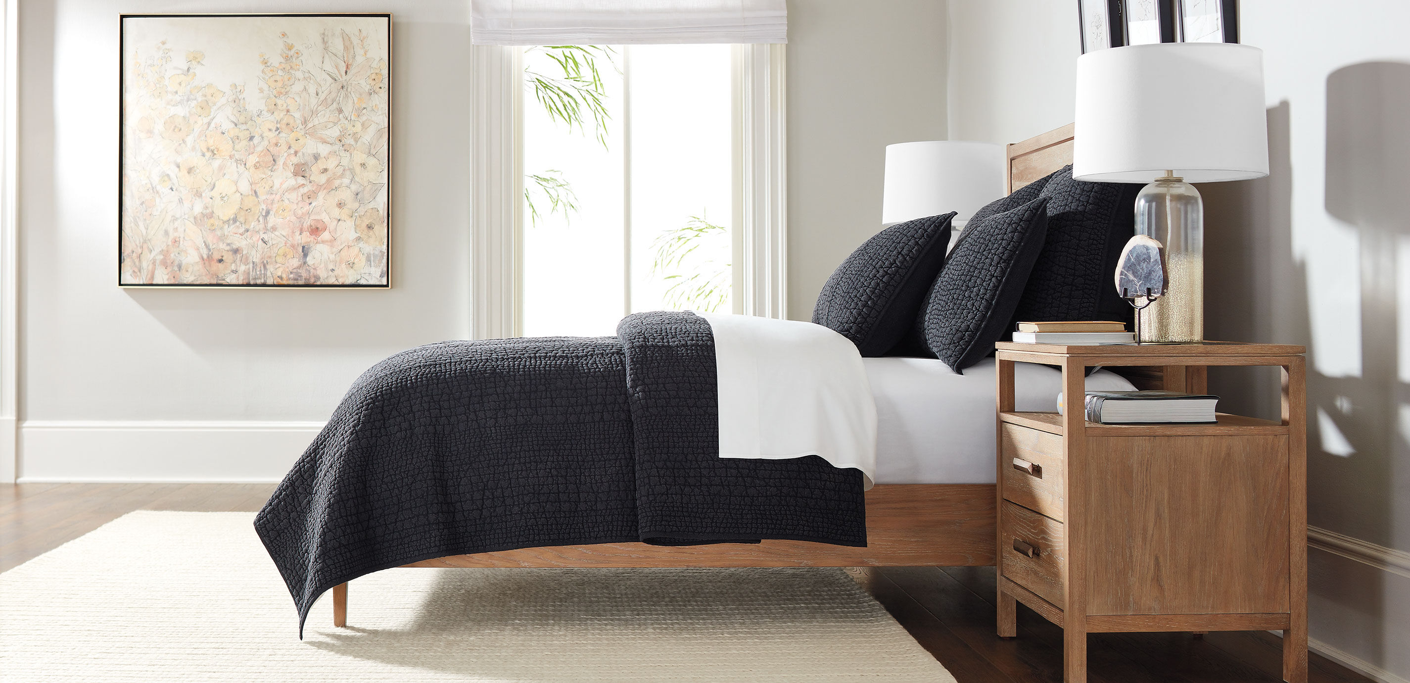 Garment-Dyed Quilted Sham with Pebble Stitch_2