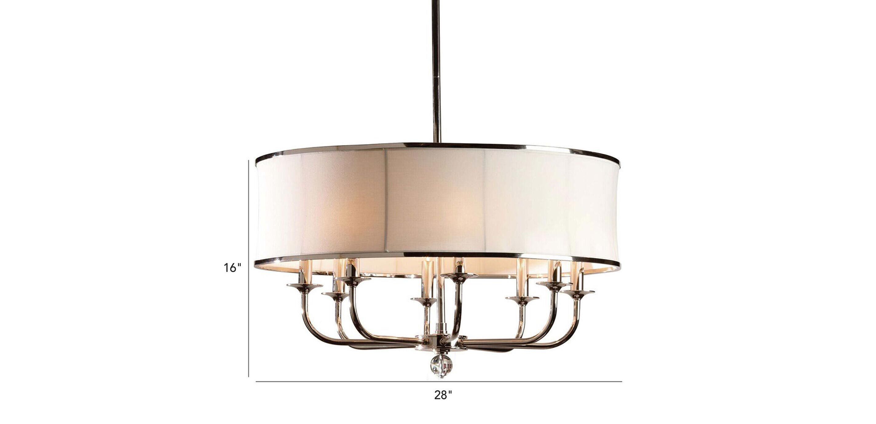Zoe Eight-Light Nickel Chandelier_1