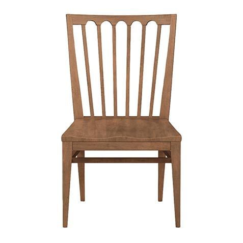 Benham Dining Side Chair, Wood Seat image