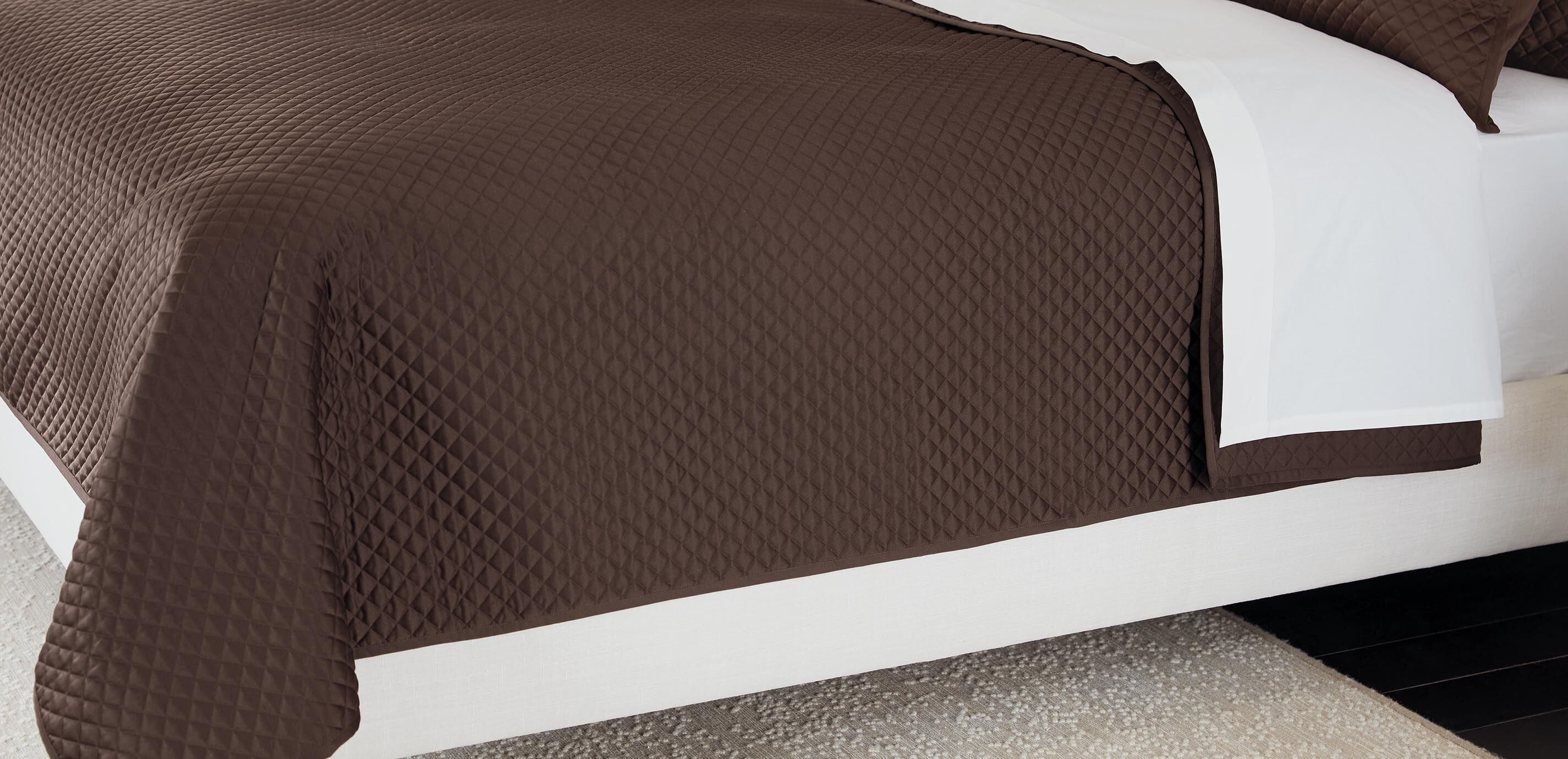Salena Quilted Coverlet and Shams Set, Espresso_3