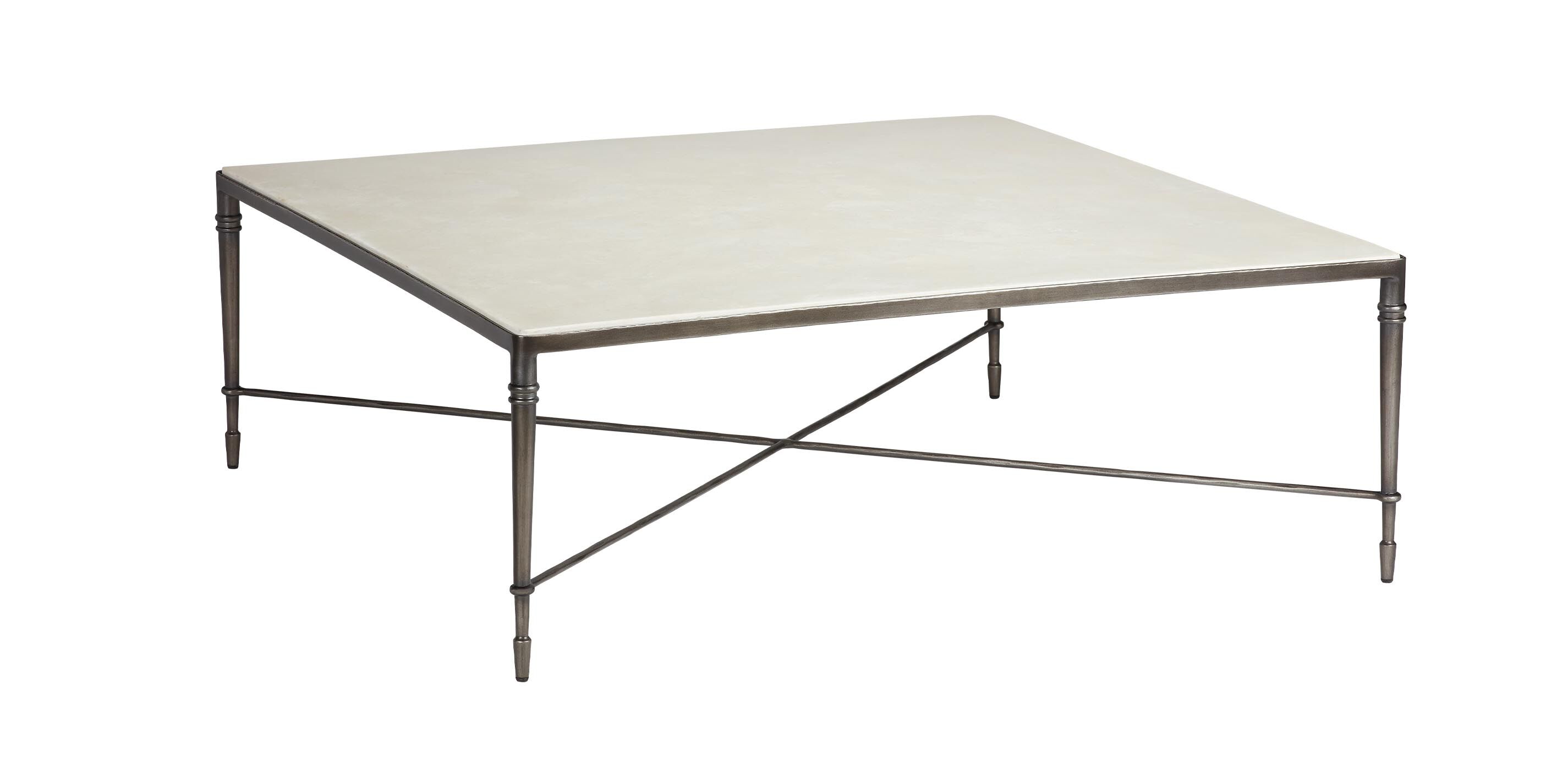 Valeria Stone-Top Square Coffee Table_1