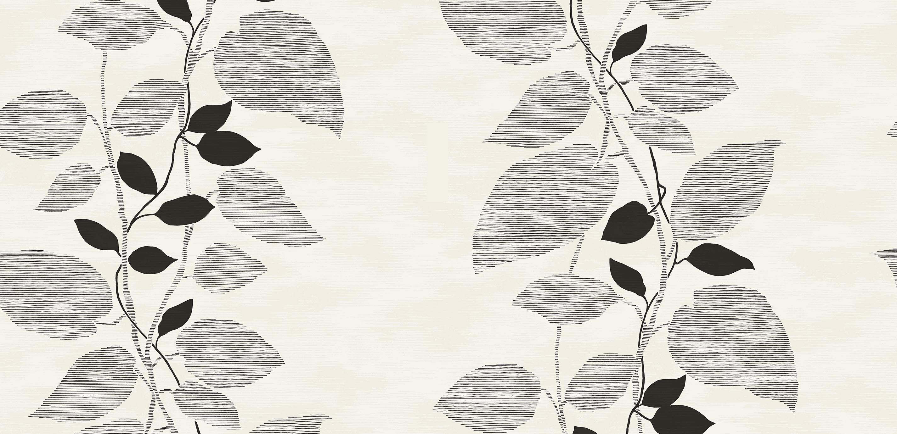 Continental Leaves Wallpaper