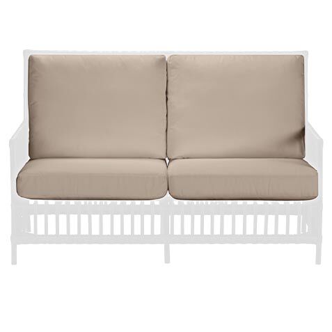 Vero Dunes Outdoor Loveseat Replacement Cushion Set image