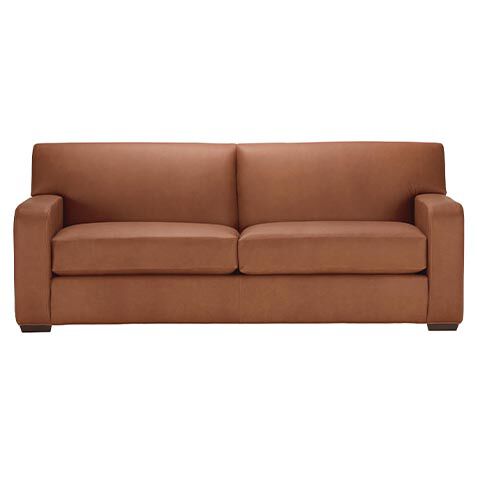 Kellan Modern Leather Club Sofa image