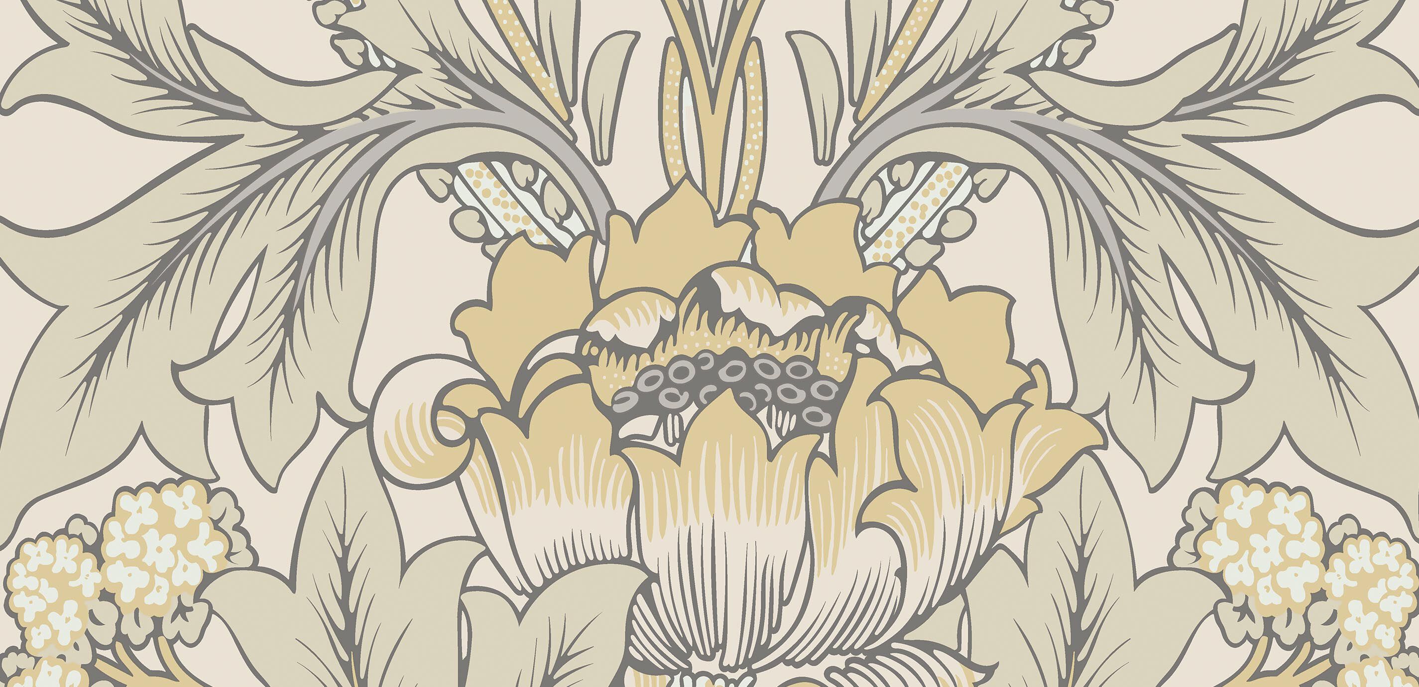 Bana Floral Wallpaper