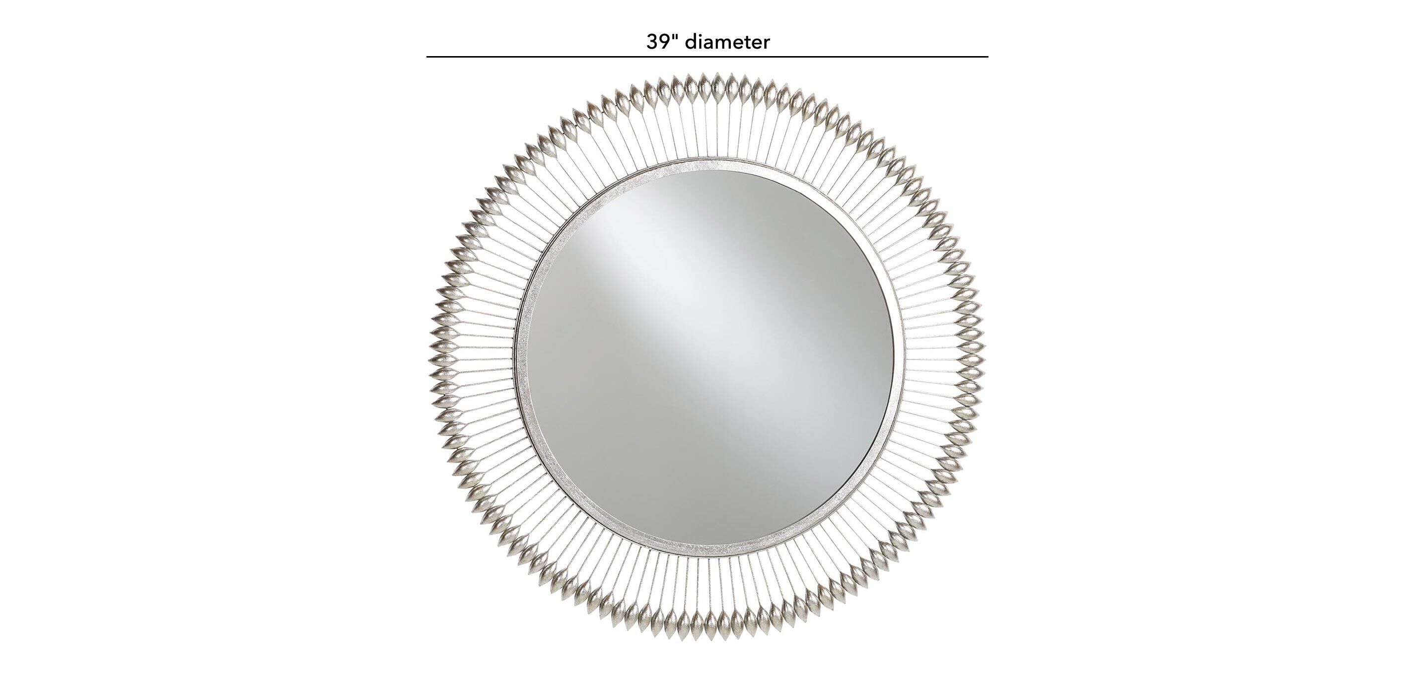 Silver Leaf Spindle Mirror_2