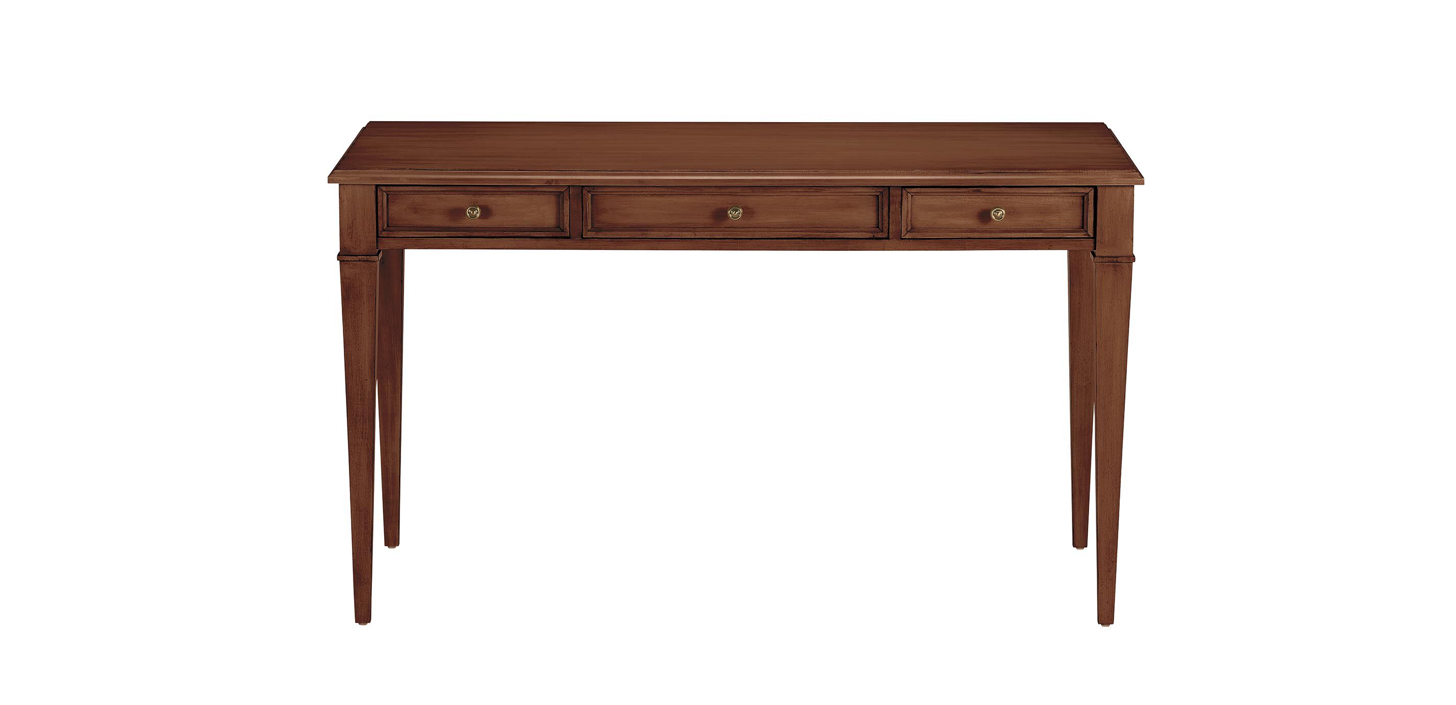 Custom Square-Corner Home Office Desk