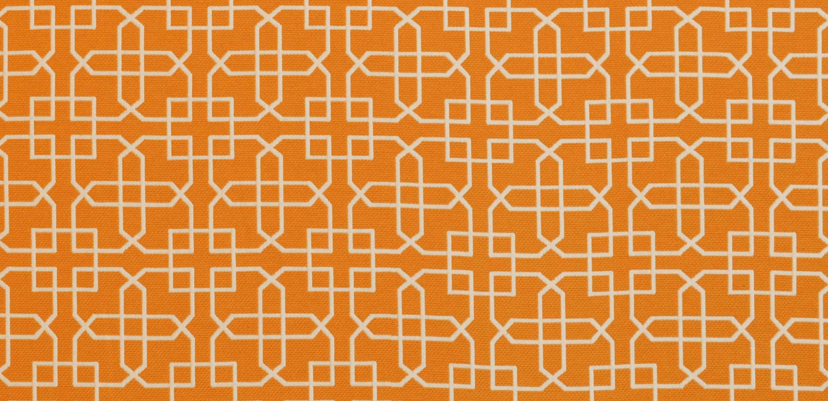 Byram Tangerine Fabric Swatch
