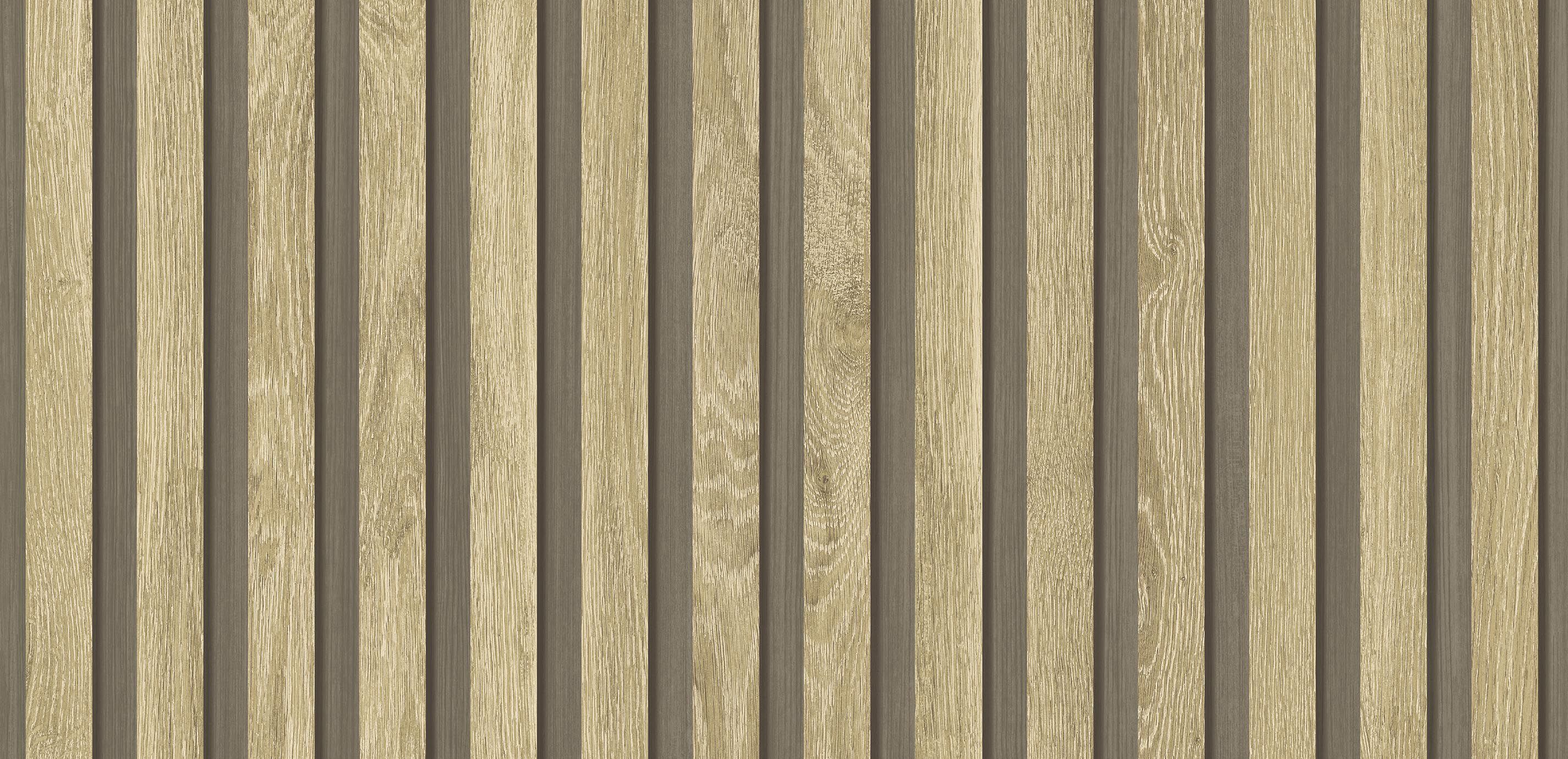 Wood Slat Wallpaper
