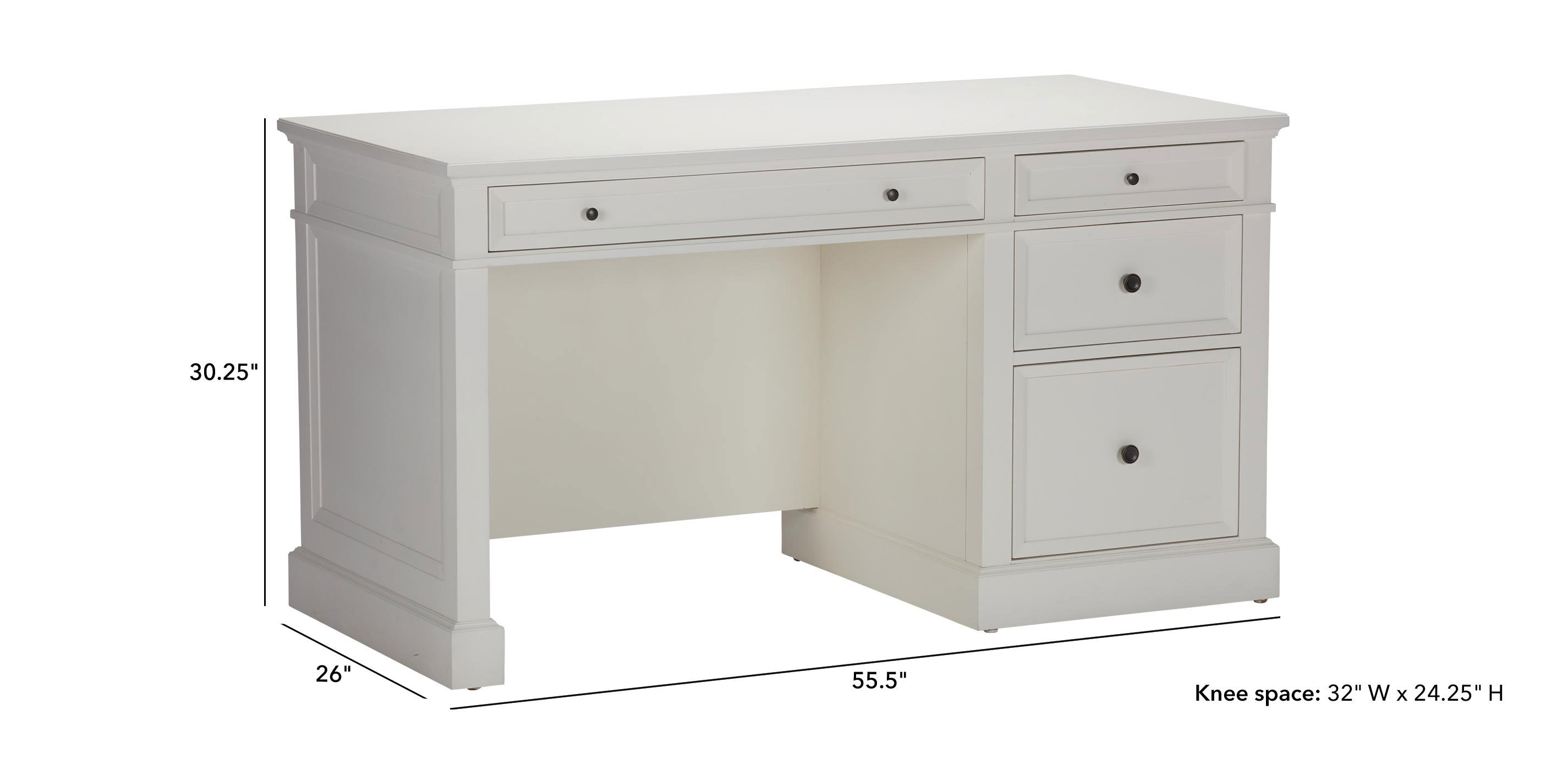 Continental Pedestal Desk_2