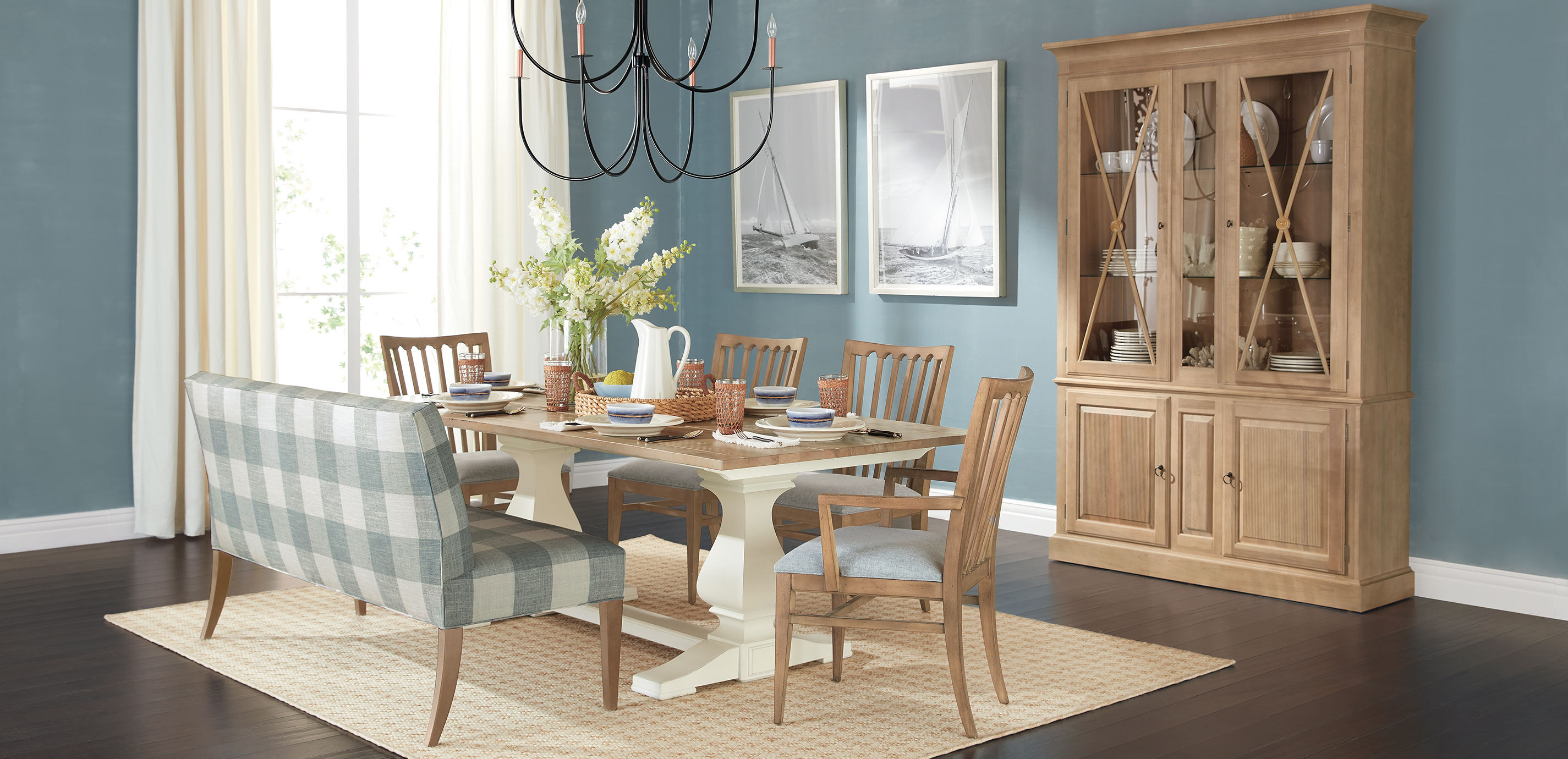 Cameron Rustic Dining Table_7