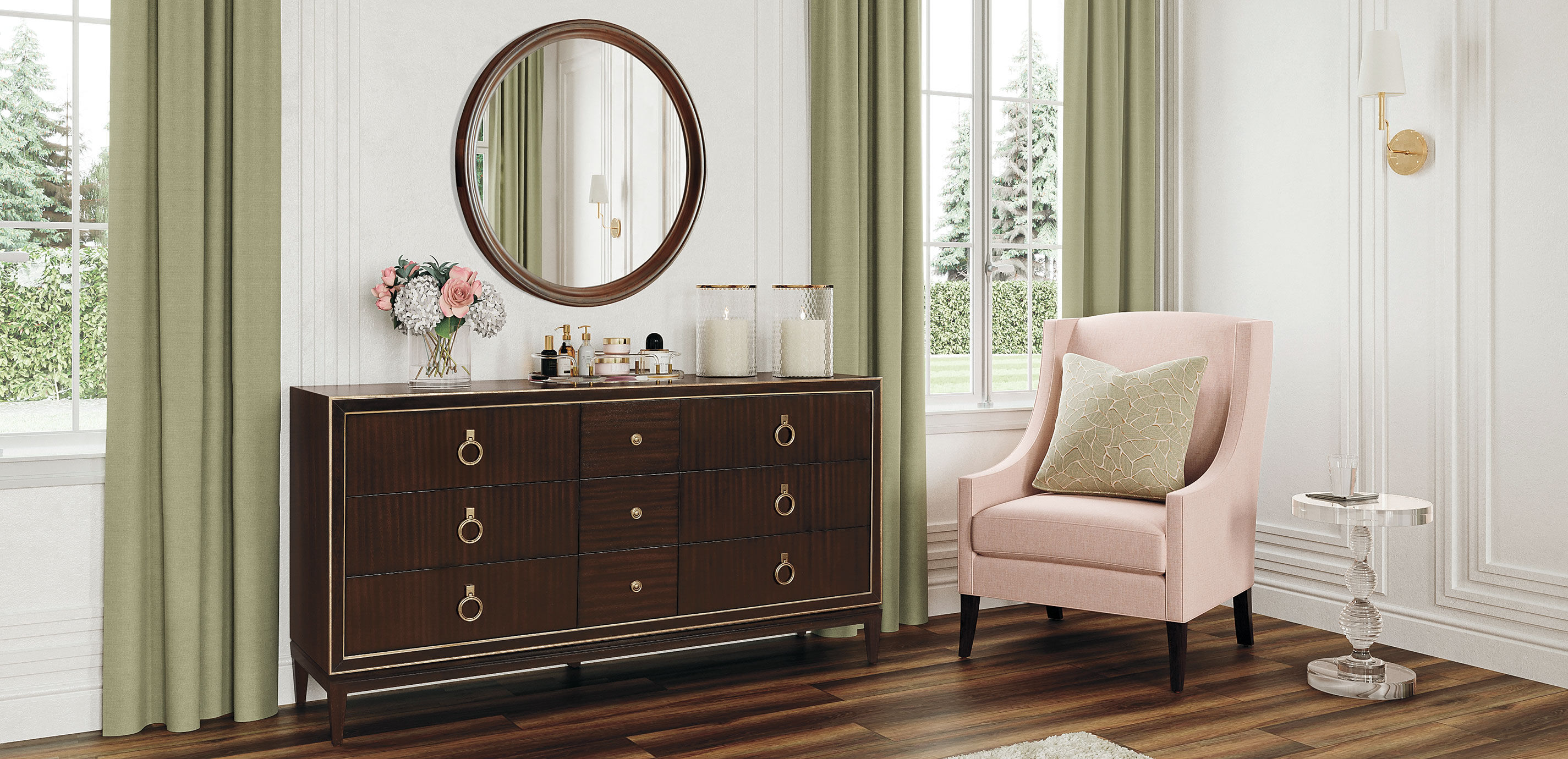 Powell Double Dresser_11