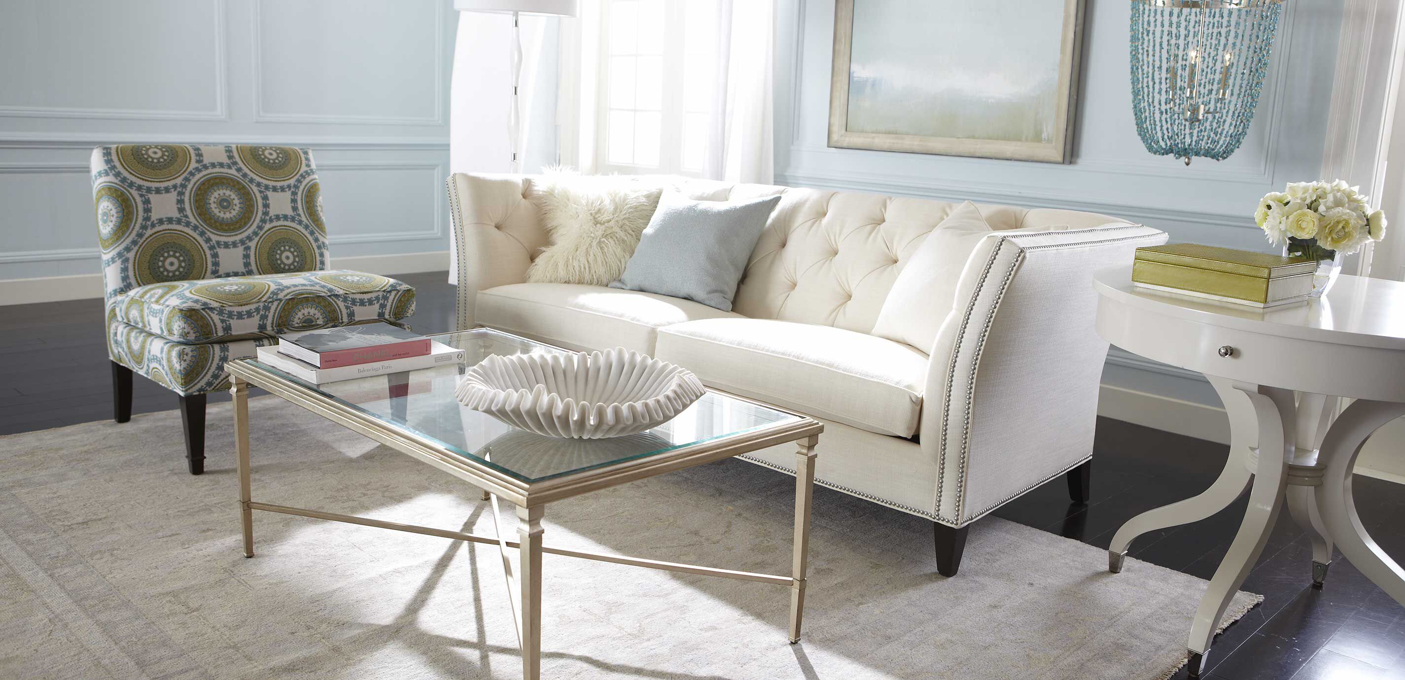 Heron Rectangular Coffee Table Coffee Tables Ethan Allen