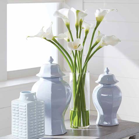 Calla Lily Tall Arrangement Product Tile Hover Image 446624