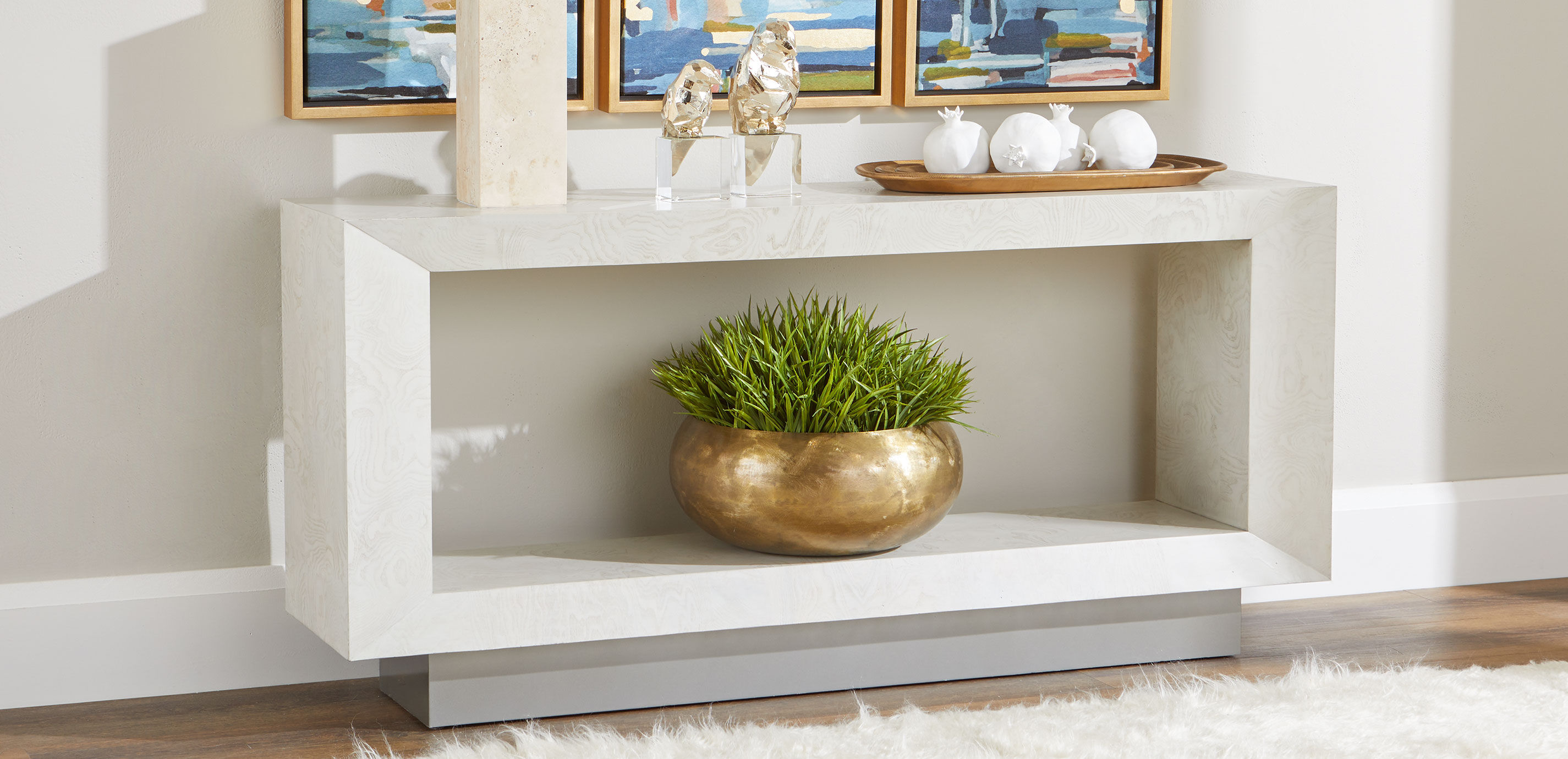 Braemore Rectangular Plinth-Base Console Table_9