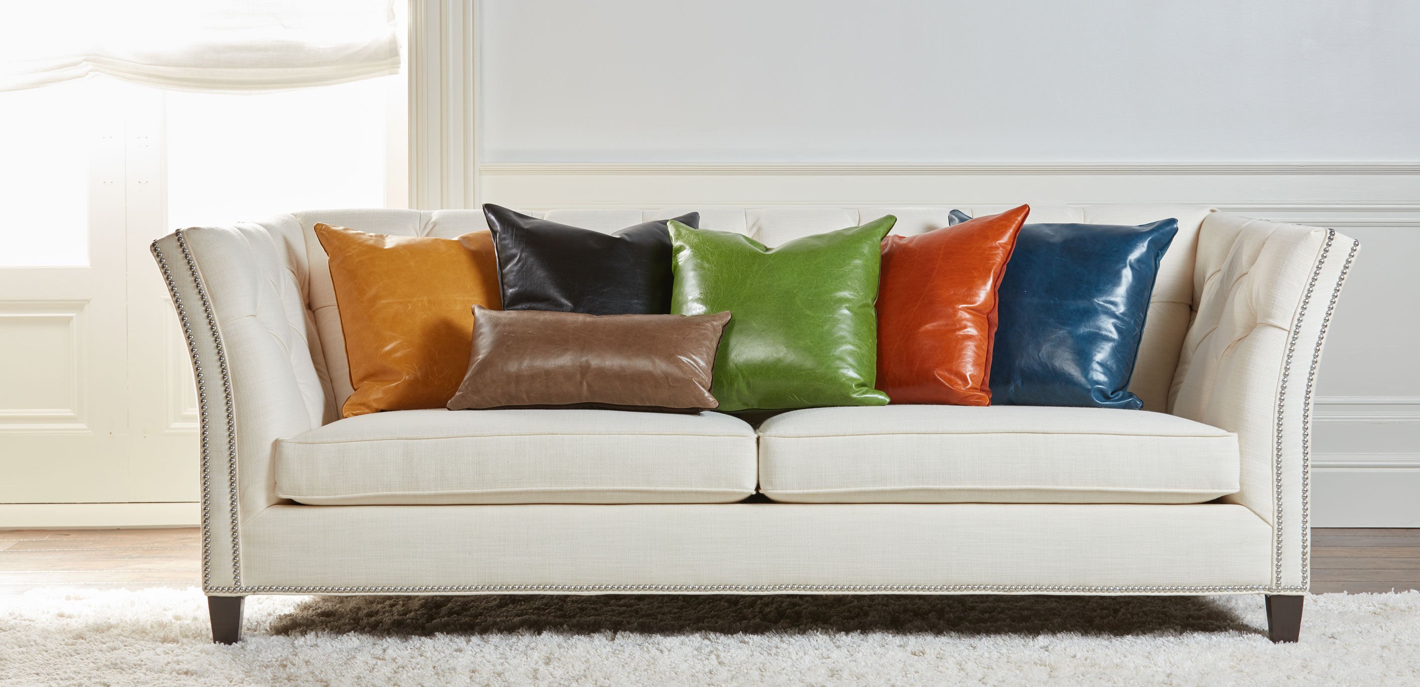 Leather Square Pillow_2