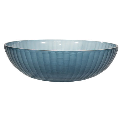 Afina Blue Glass Bowl image