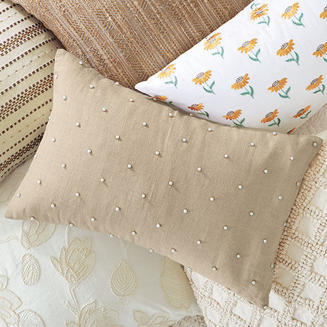 Petite Pearl Lumbar Pillow Product Tile Hover Image 062416