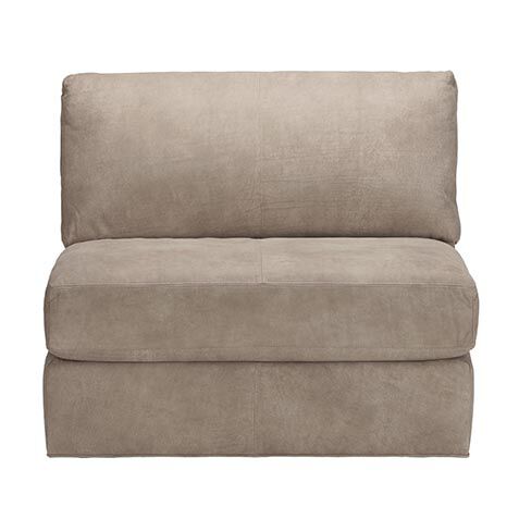 Daydreamer Leather Modular Armless One-Seat image