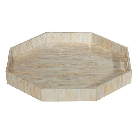 Octagon Mother-of-Pearl Tray image