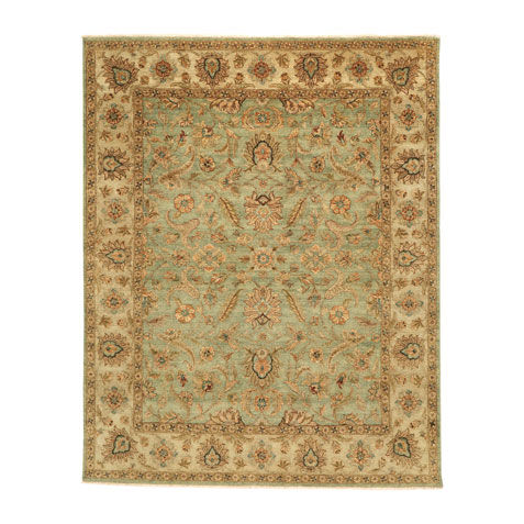 Sarouk Fereghan Rug, Green/Ivory image