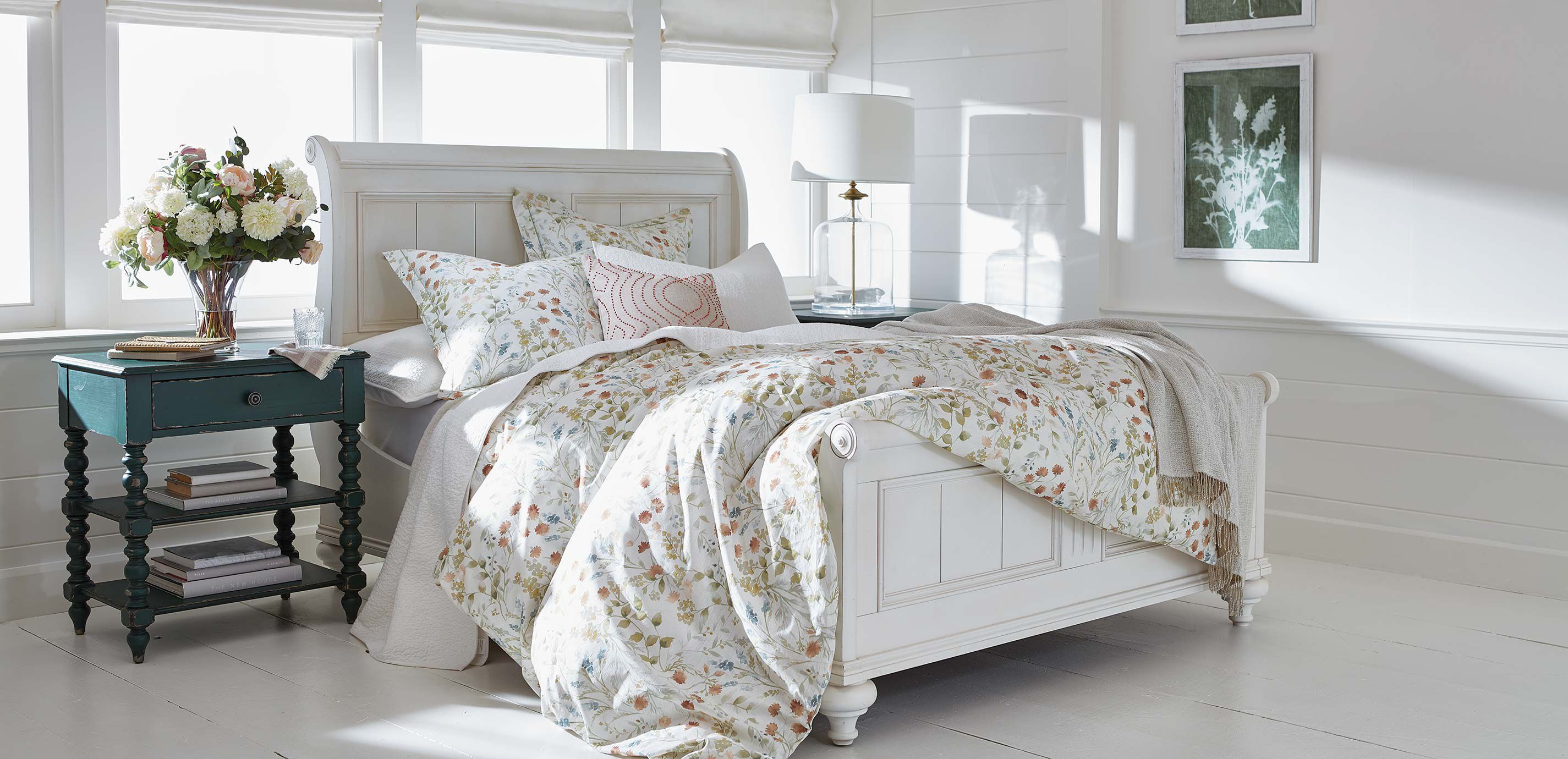 Country Floral Duvet Cover and Sham_5