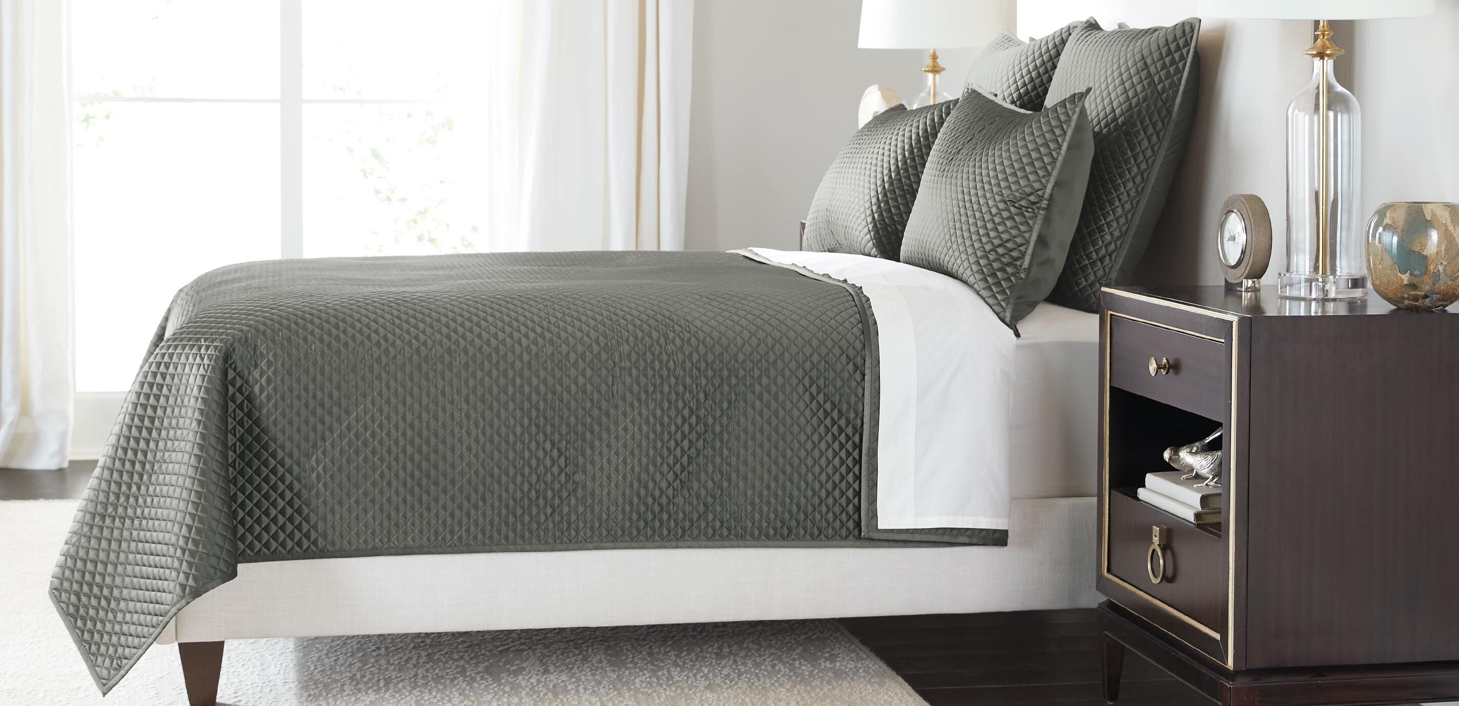 Salena Quilted Coverlet and Shams Set, Eucalyptus_2