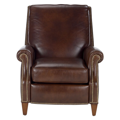 Colburn Leather Recliner, Omni/Brown image
