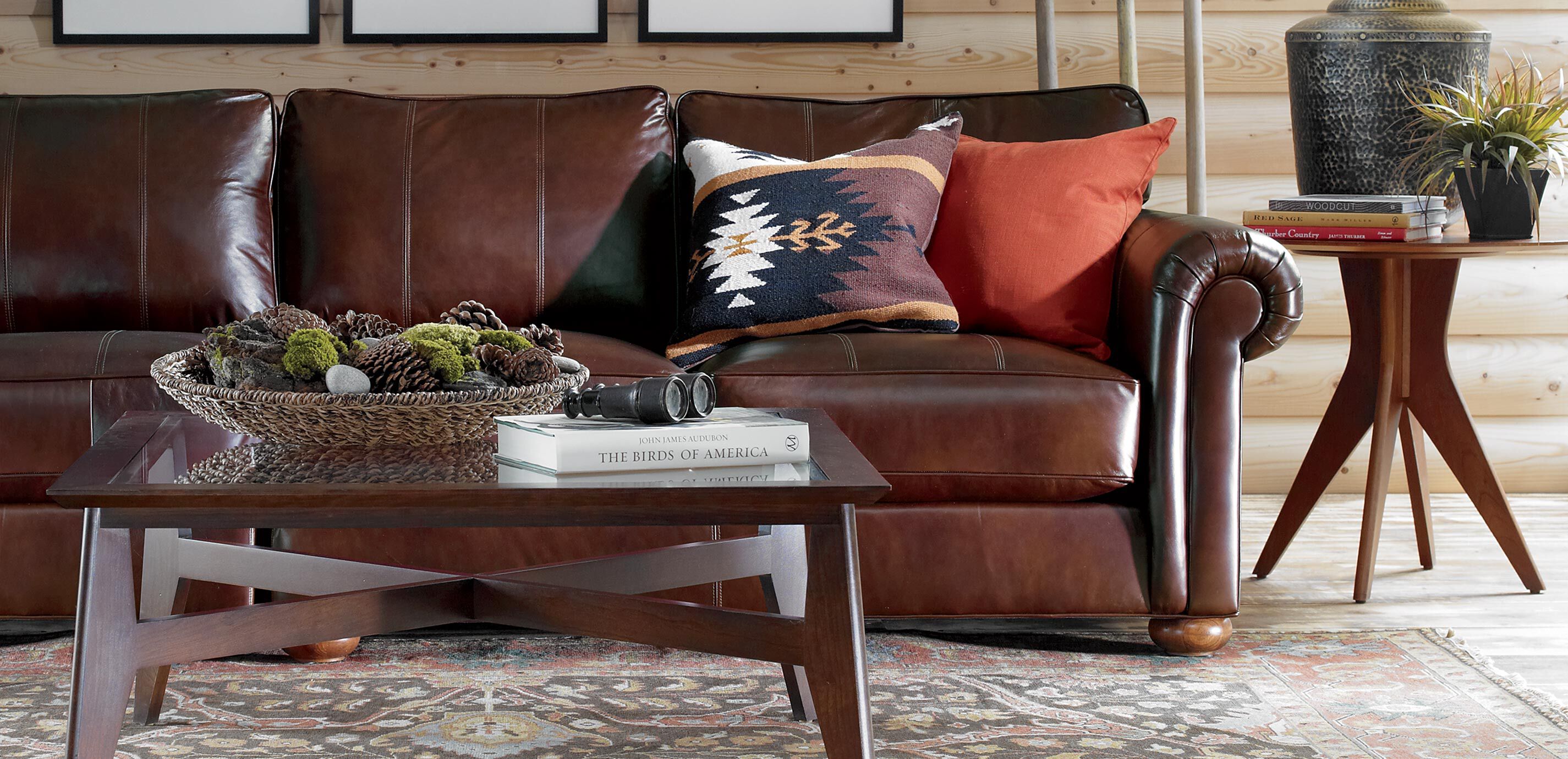 Richmond In-Stock Leather Sofa, Old English/Chocolate_4