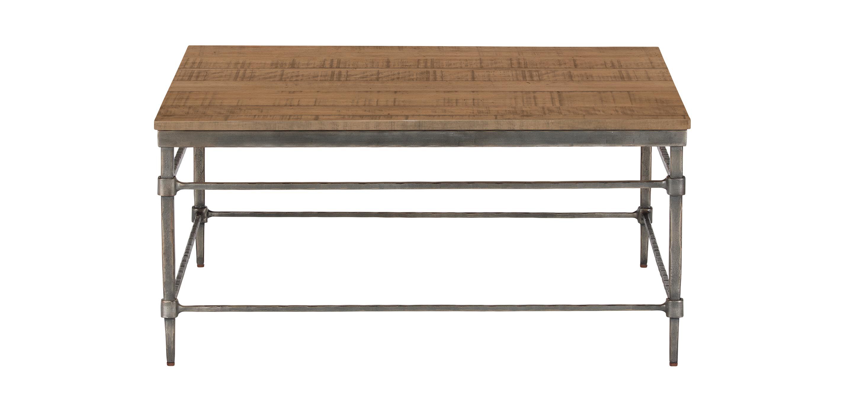 Vida Square Wood-Top Coffee Table