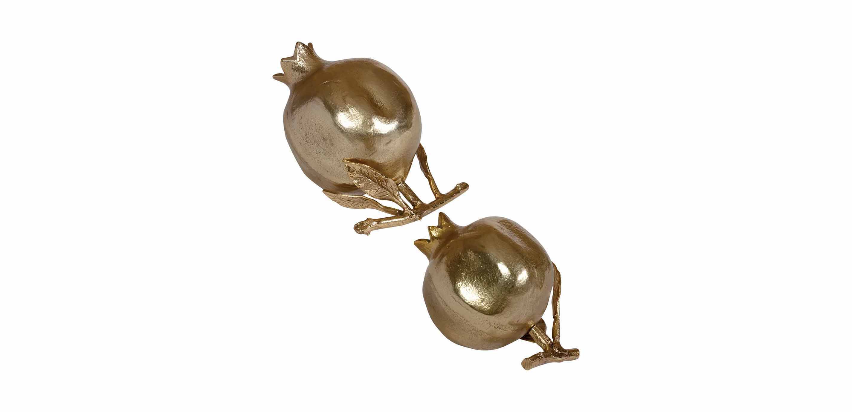 Gold Pomegranate Sculptures_1