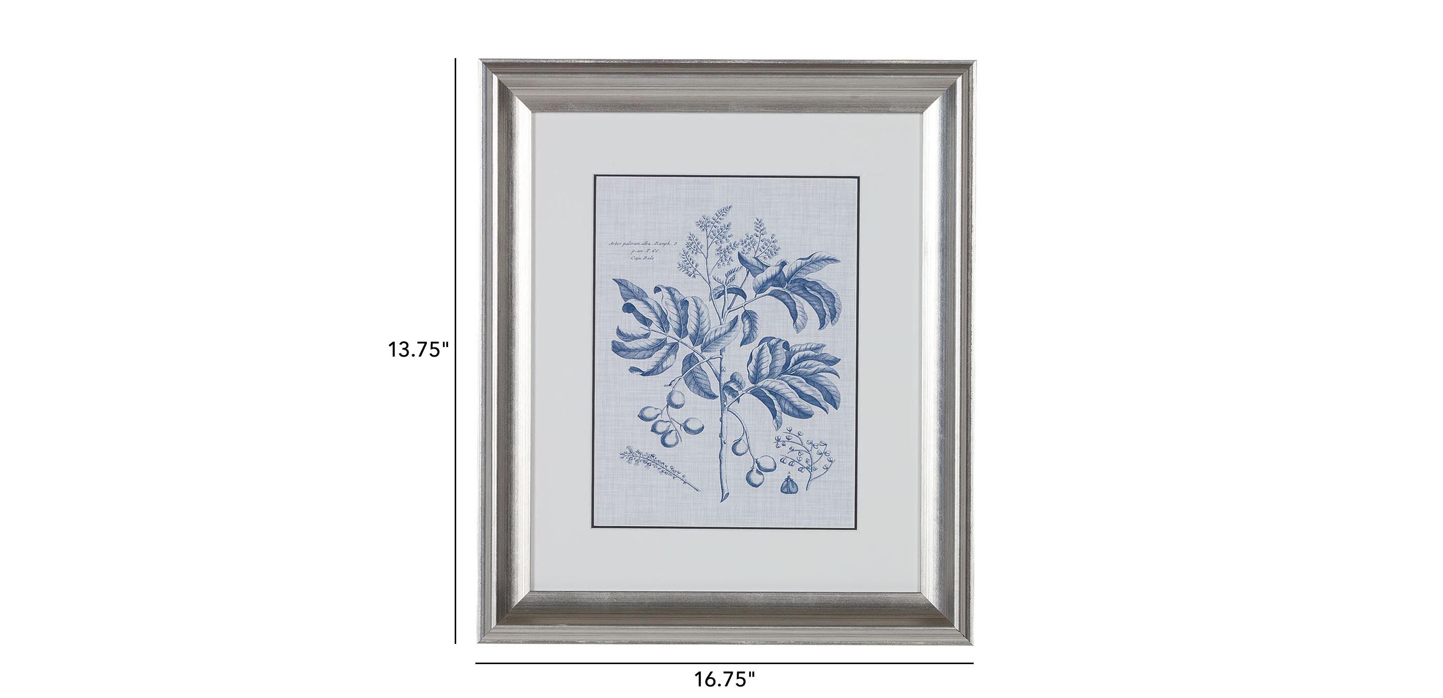 Navy and Linen Botanical IV_2