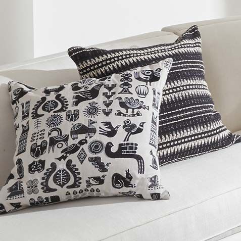 Embroidered Animal Pillow Product Tile Hover Image 065780