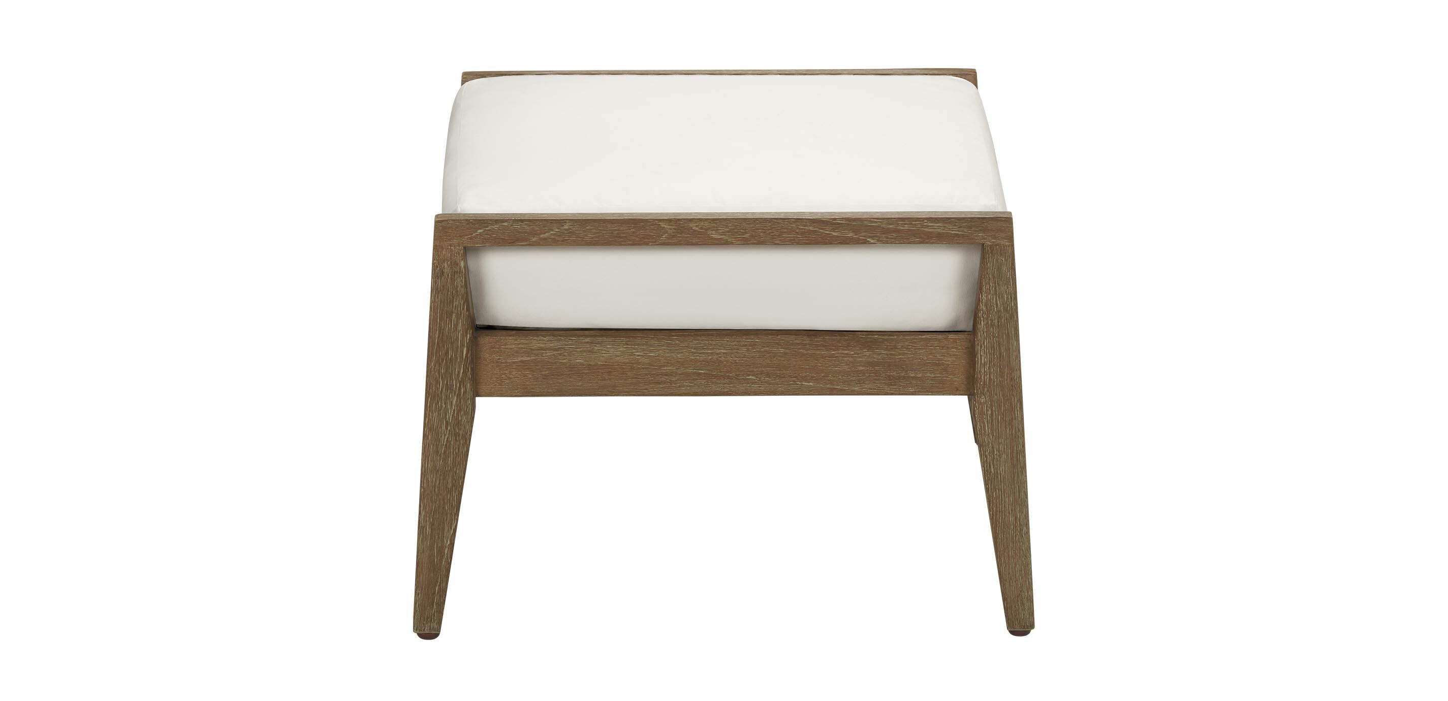 Bridgewater Cove Teak Ottoman_3