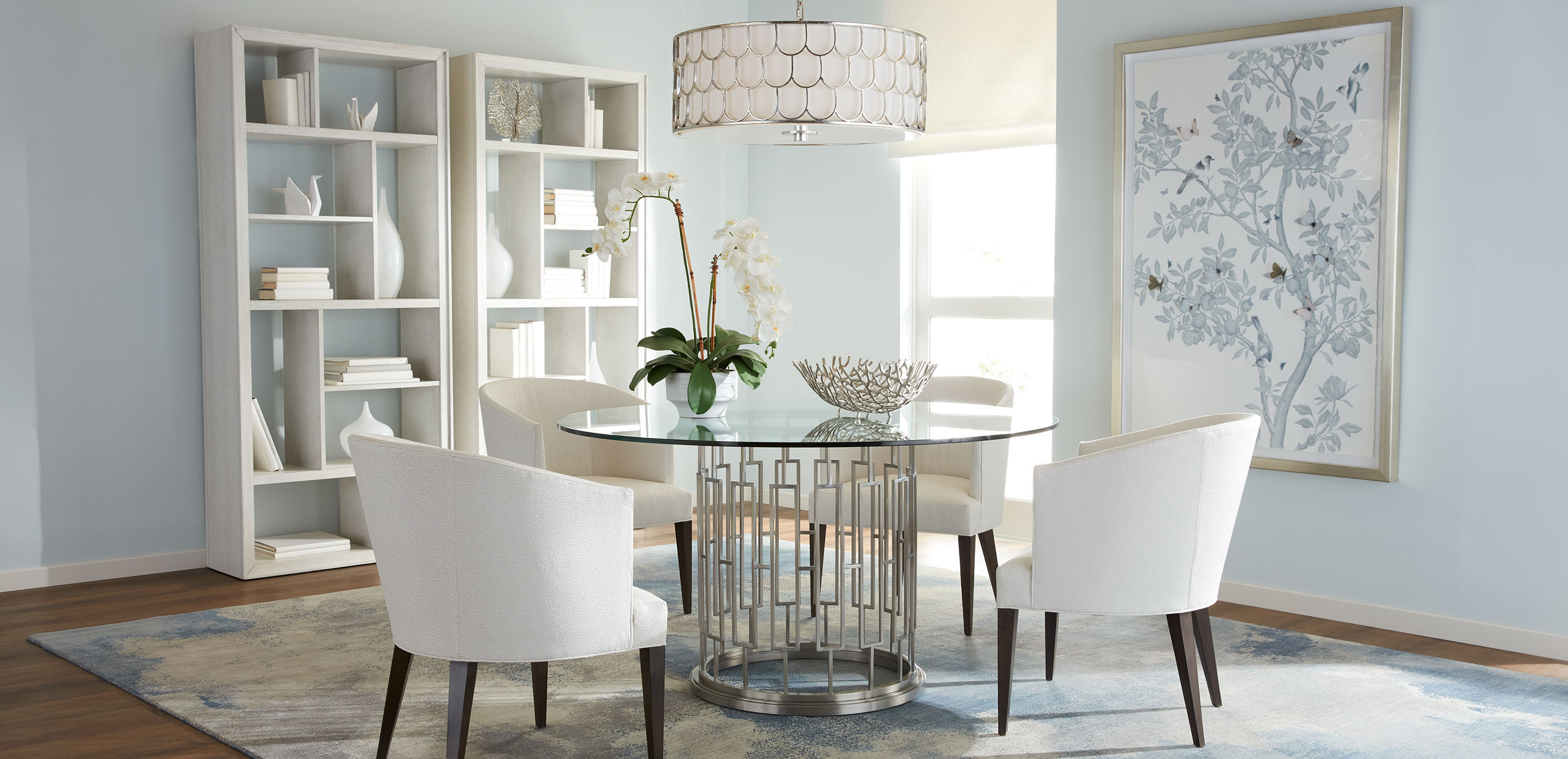 Teresa Round Glass Dining Table_5