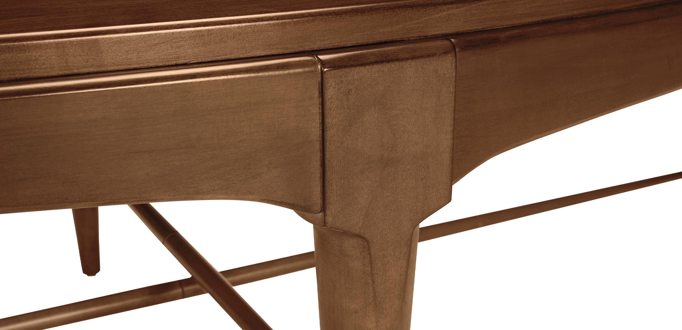 Draper Oval Wood Midcentury Coffee Table_5