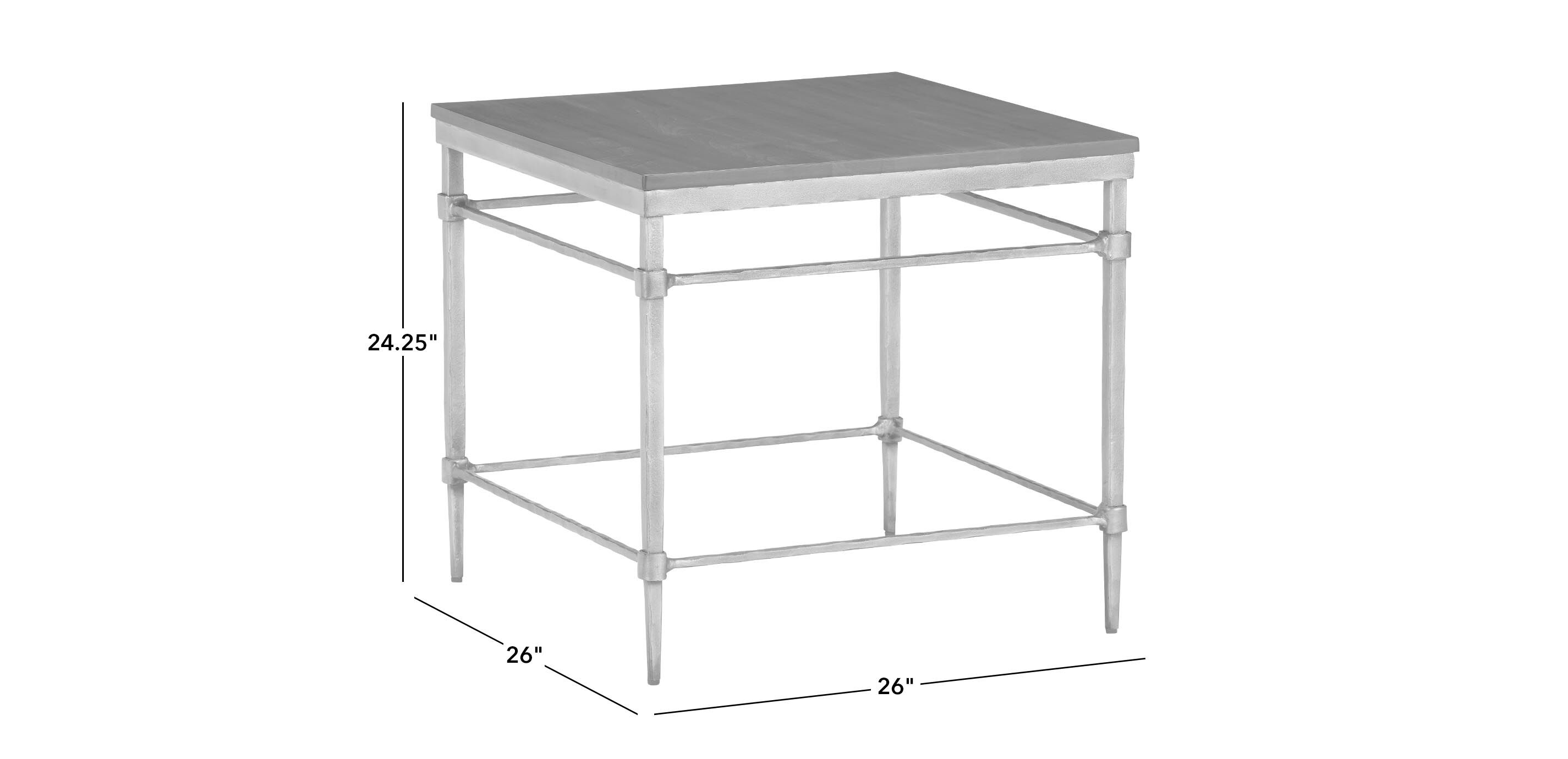 Vida Wood-Top End Table_1
