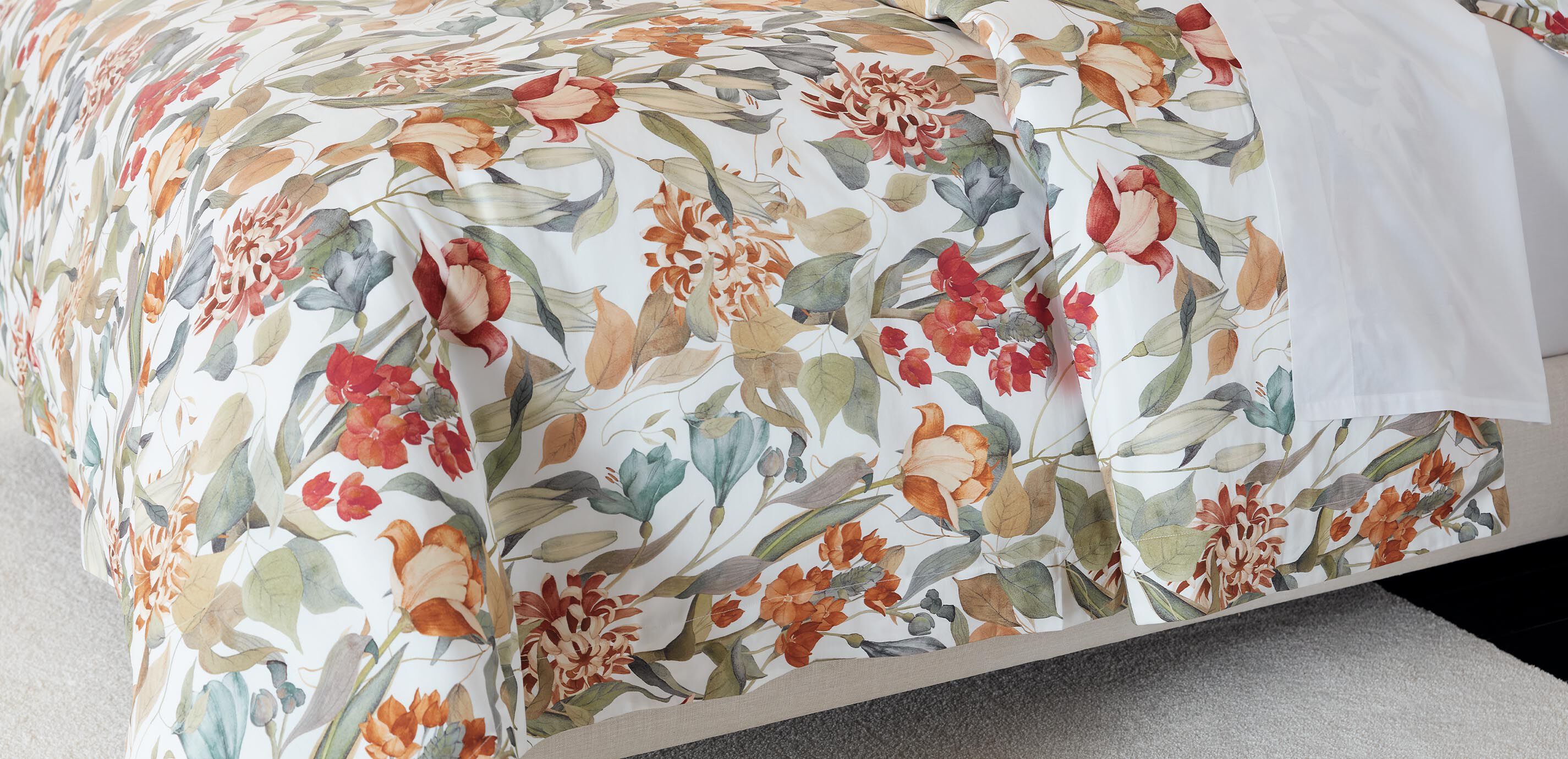 Autumn Garden Duvet Cover and Shams Set_2