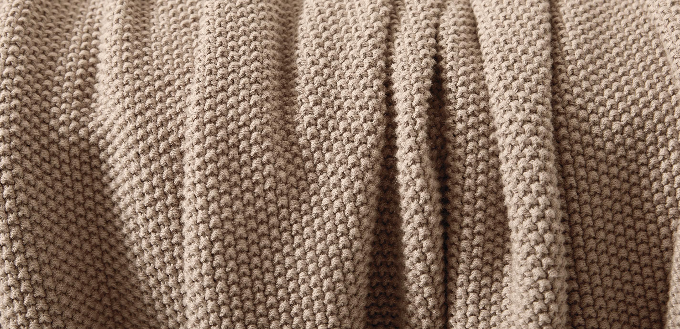 Mini Moss-Stitch Crochet Throw_2