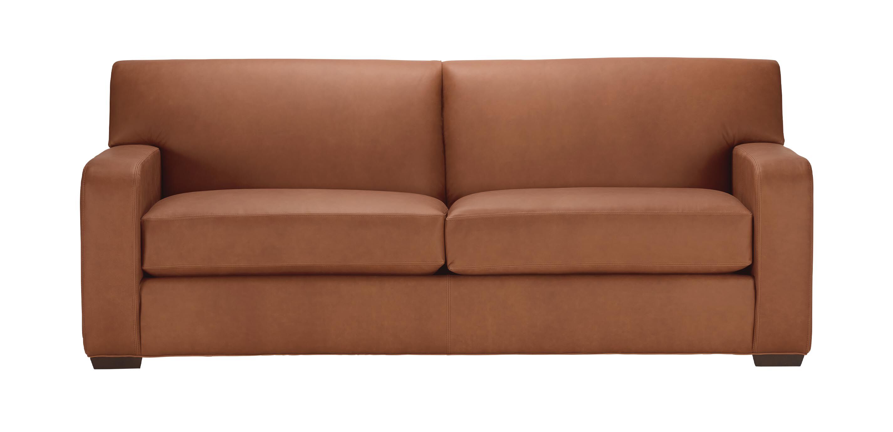 Kellan Modern Leather Club Sofa