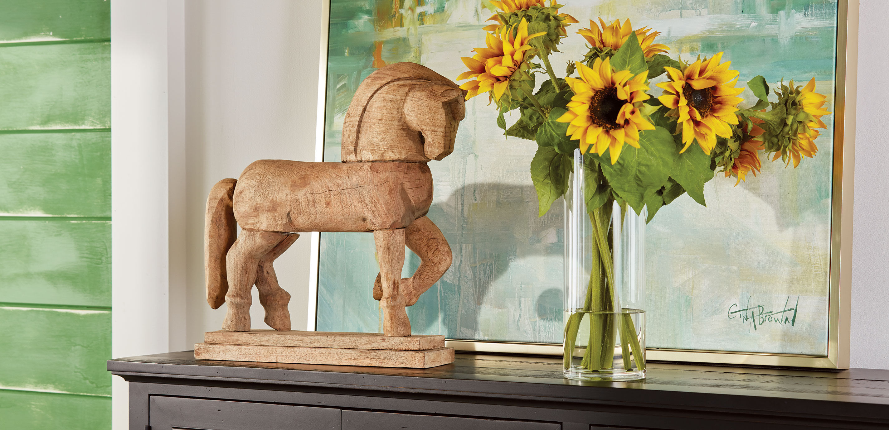 Campolina Wood Horse Sculpture_4