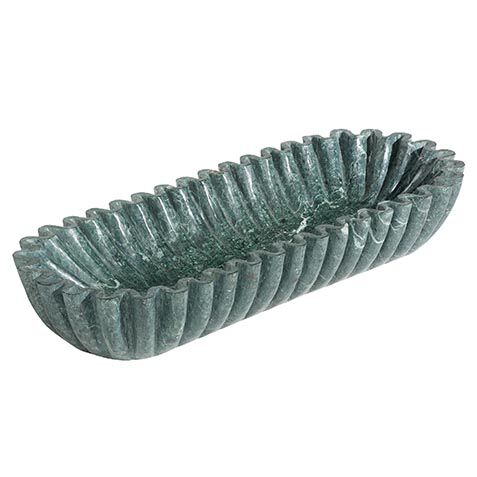 Green Linear Marble Bowl image
