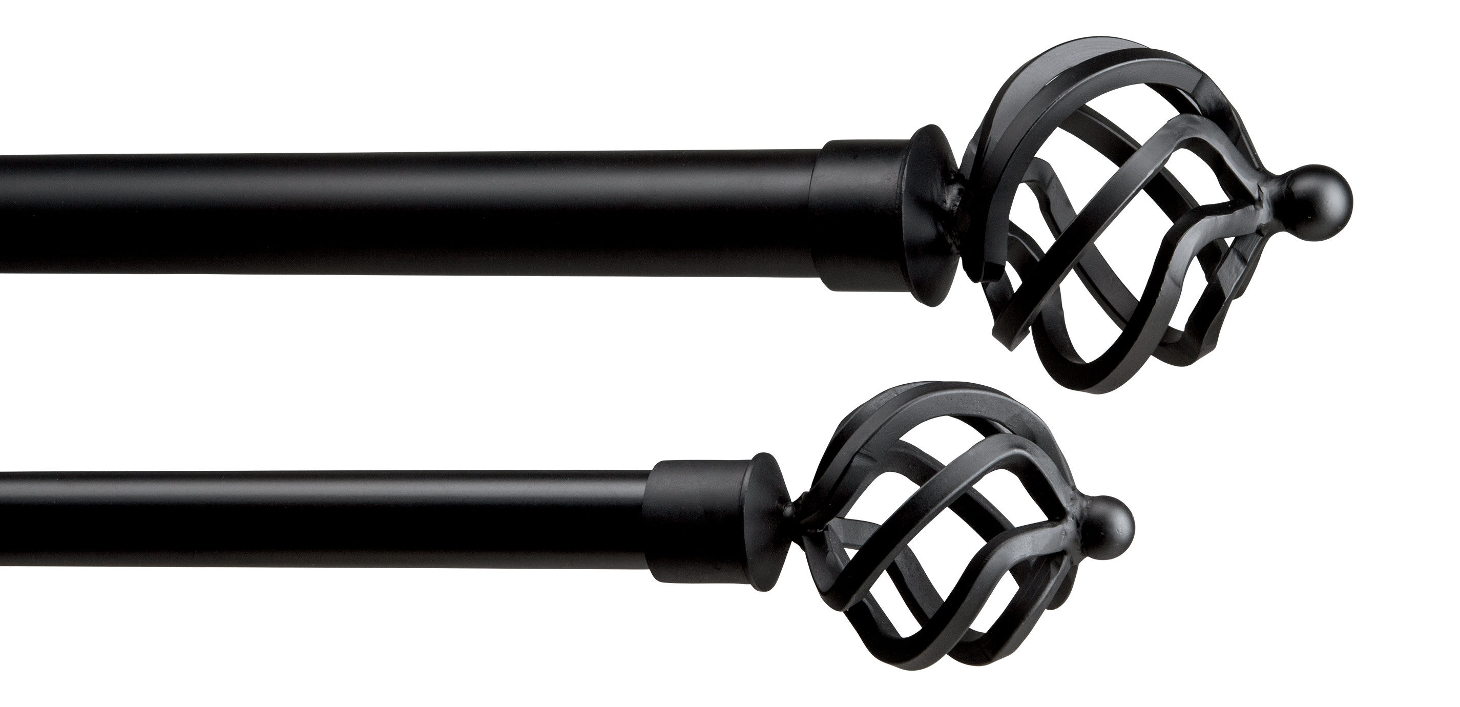 Metal Twist Finial Hardware Set