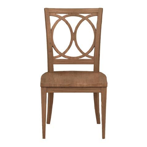 Cyra Dining Side Chair, Wood Seat image