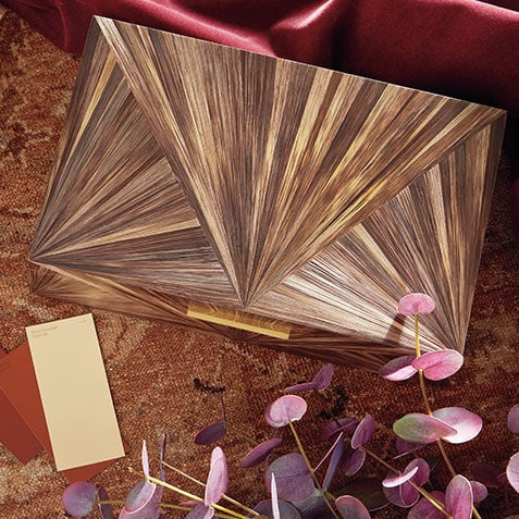 Brown Marquetry Box Product Tile Hover Image 432499   BRN