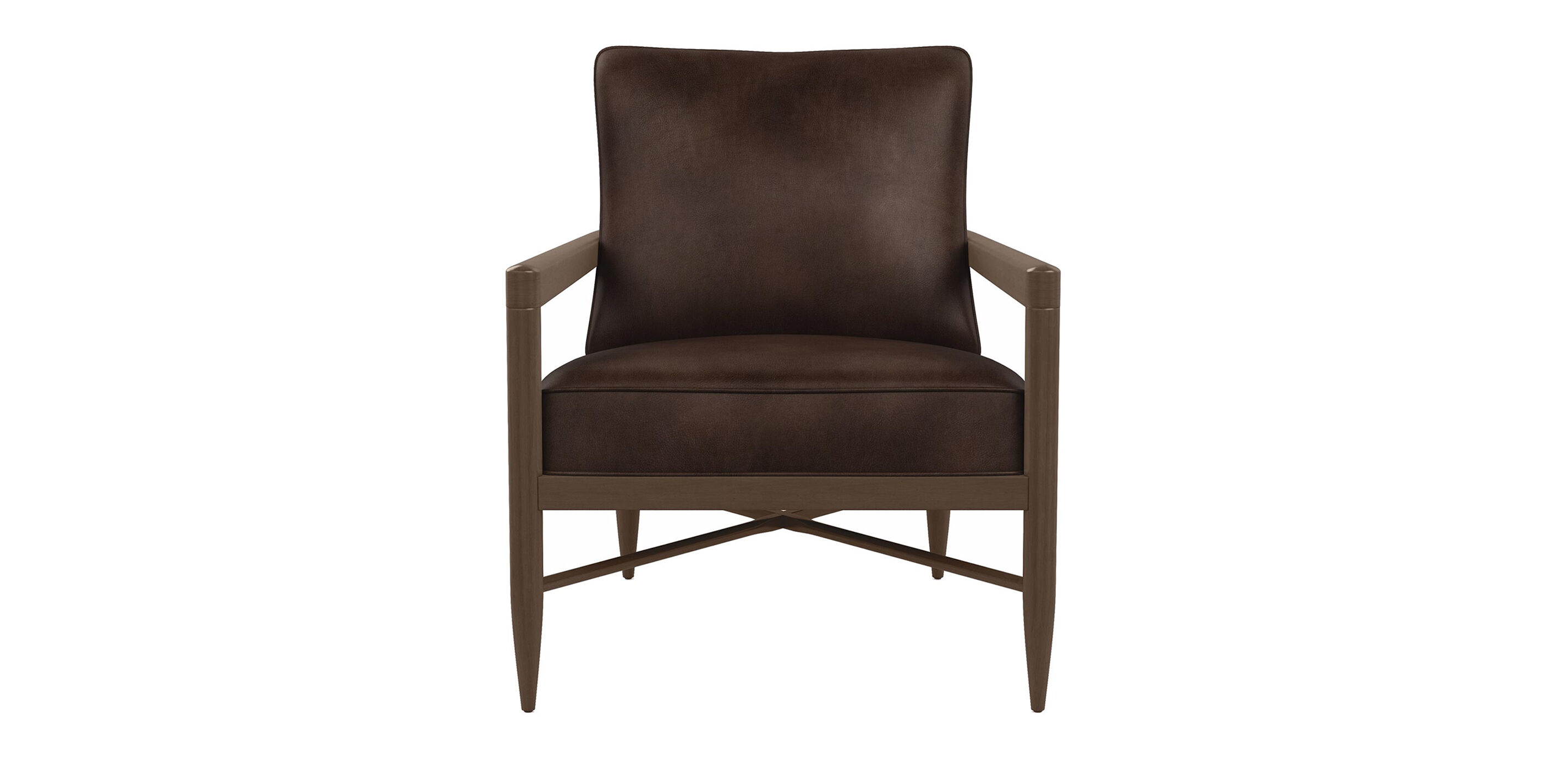 Elgin Leather Chair | Chair and Ottoman Event | Ethan Allen