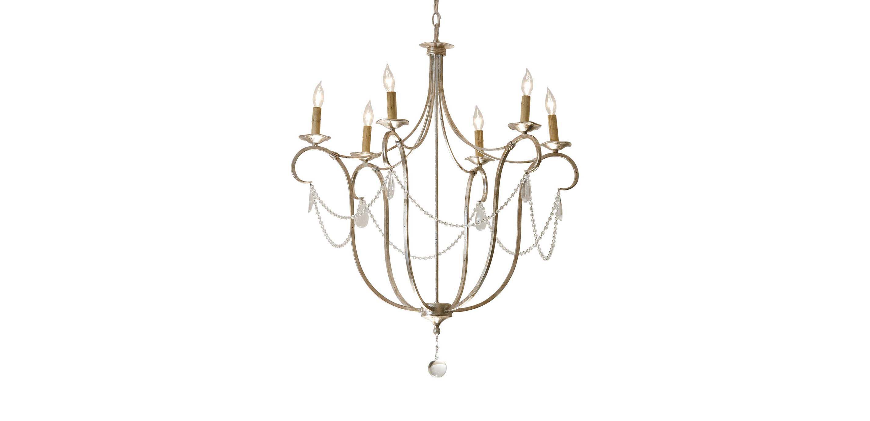 Lustre en Argent Vieilli Cali