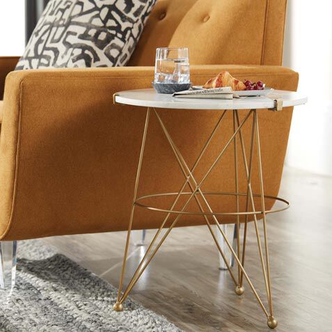 Estella Marble-Top Accent Table Product Tile Hover Image 421814