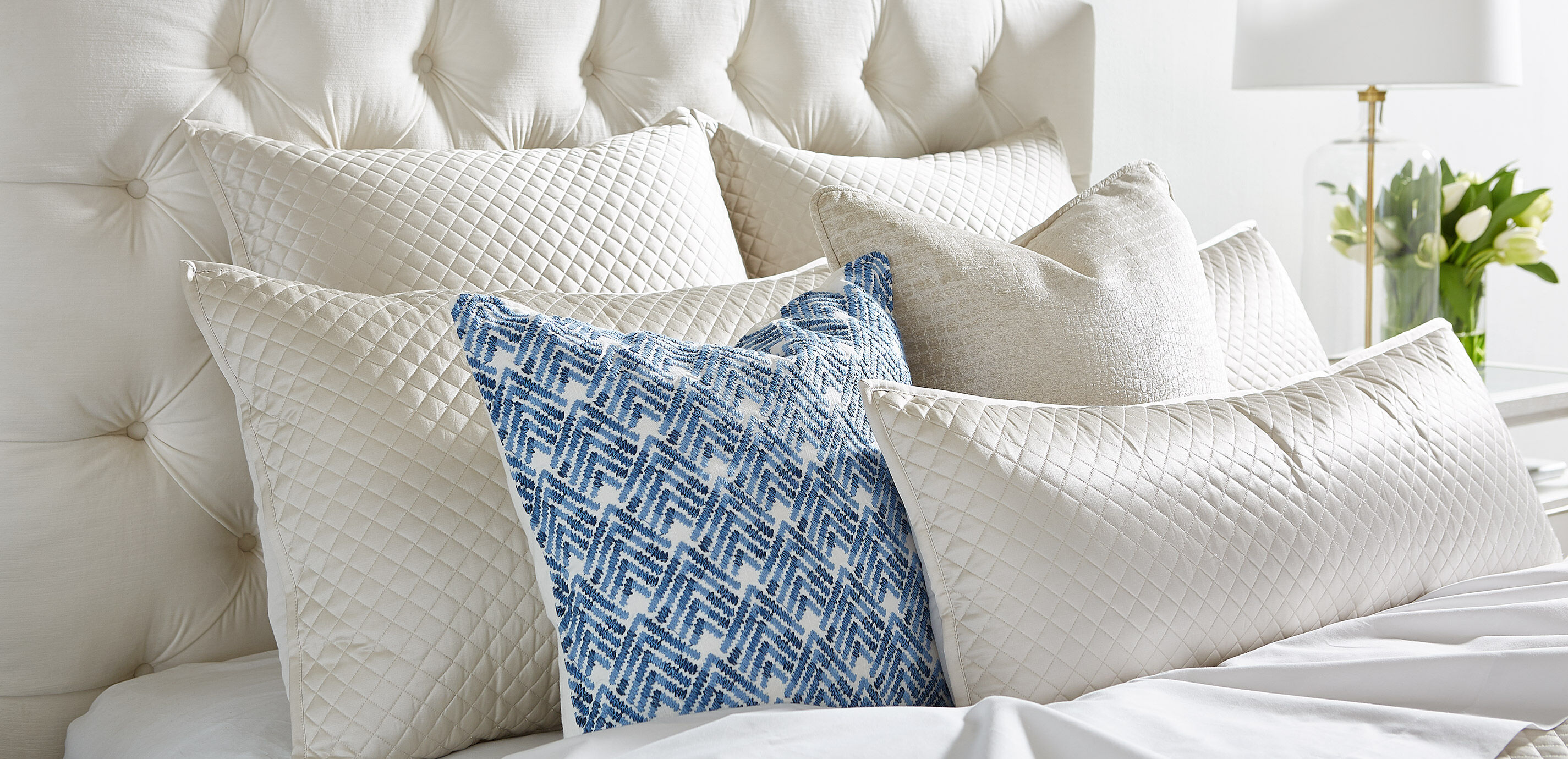 Salena Quilted Sham, Champagne_5