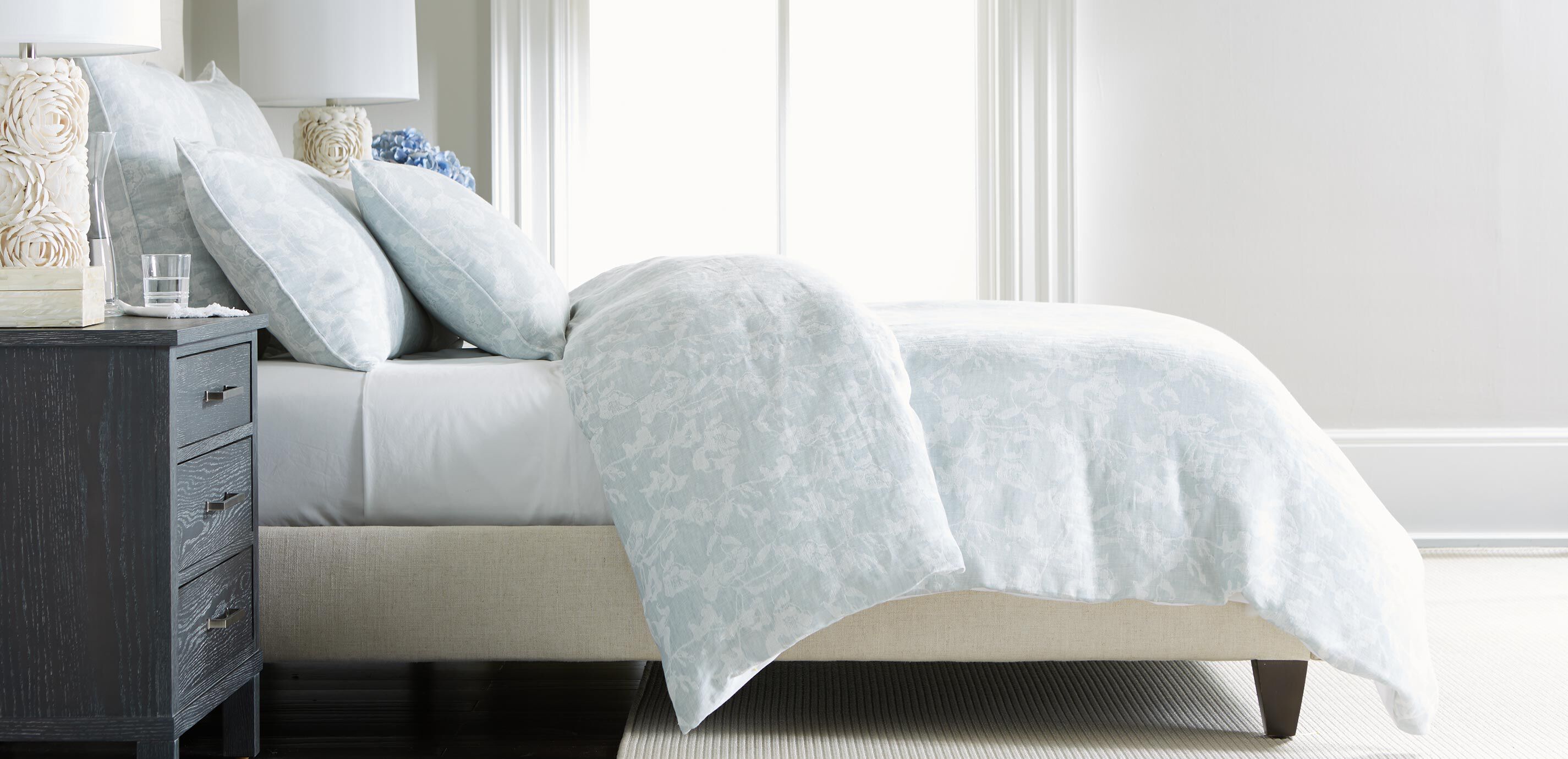 Abstract Floral Duvet Cover and Sham_1